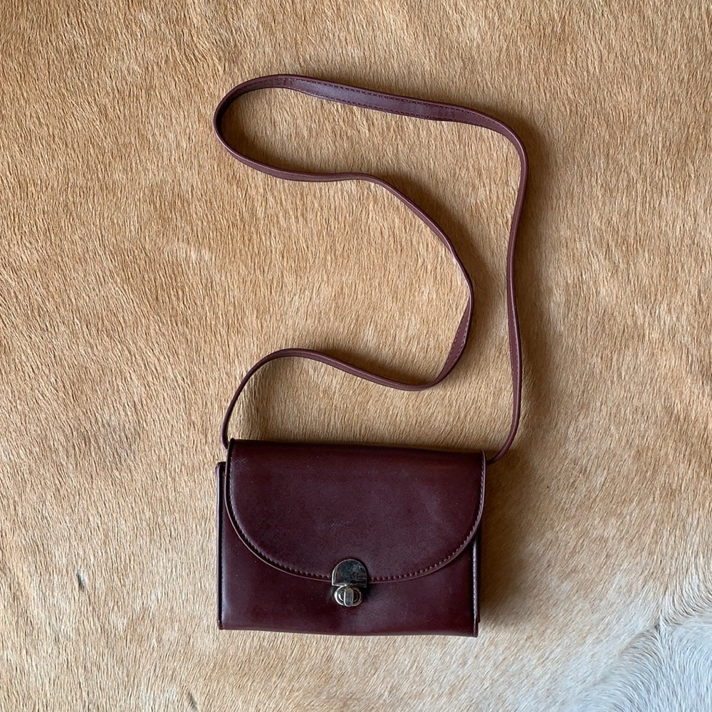 Urban Outfitters Maroon Clutch Purse